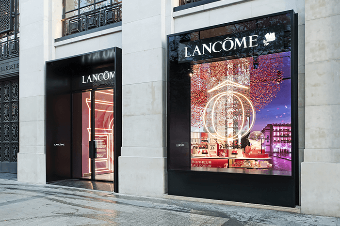 aménagement de magasin luxe