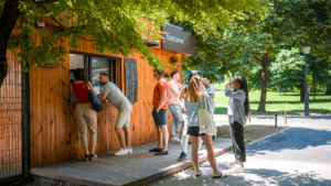 zone restaurant parc de loisirs