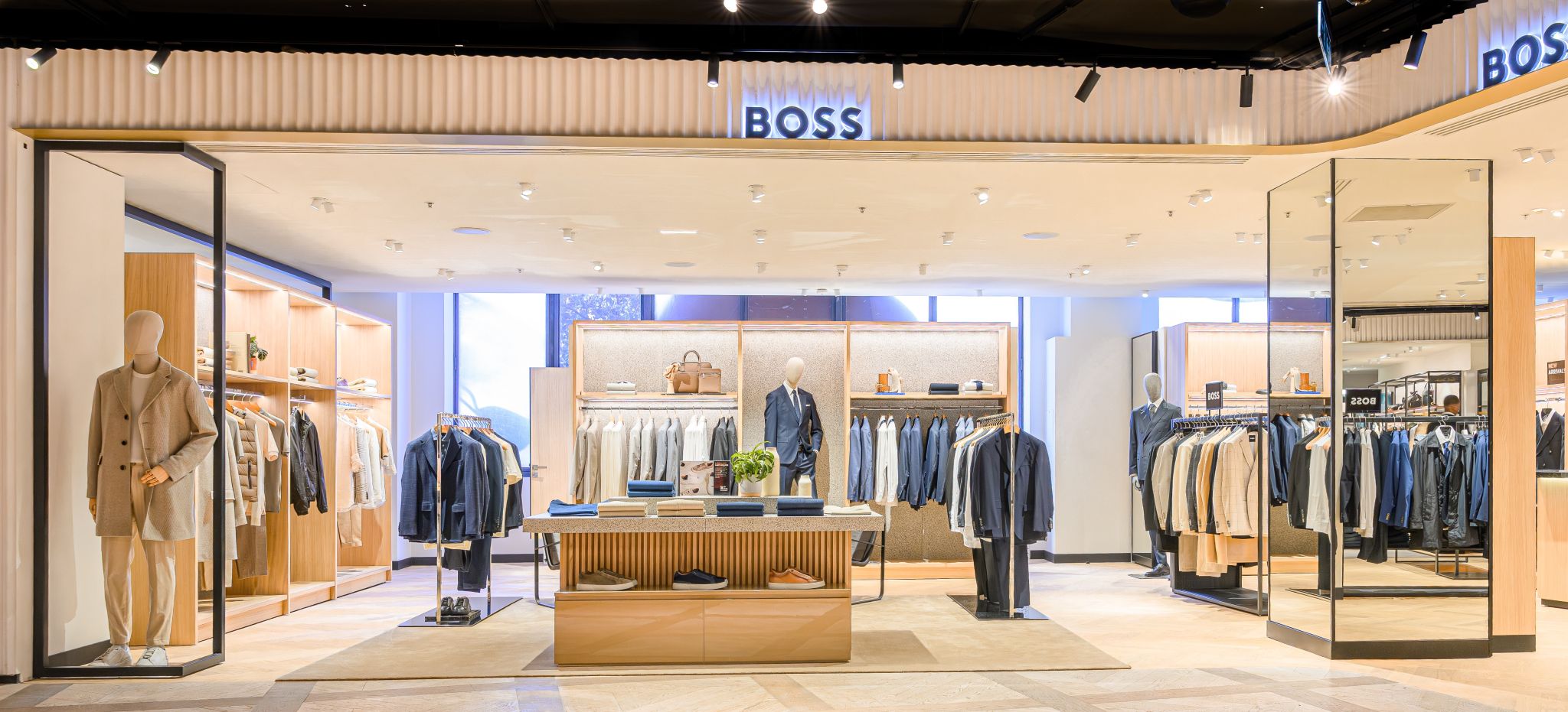 boss-paris-1 aménagement corner hugo boss