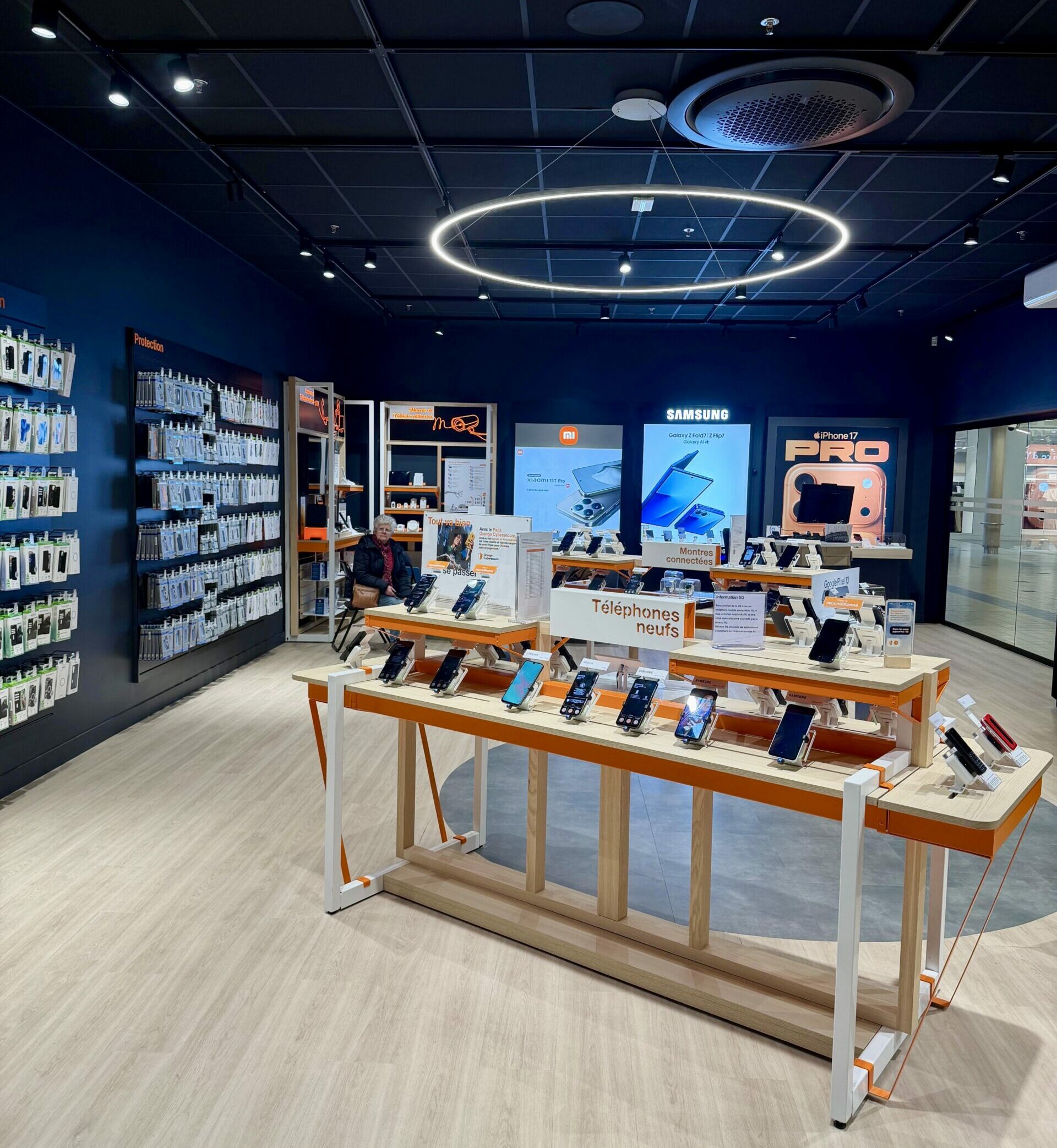 Aménagement Magasin Orange