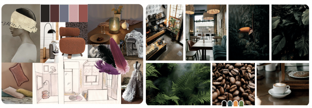 Exemple de moodboard