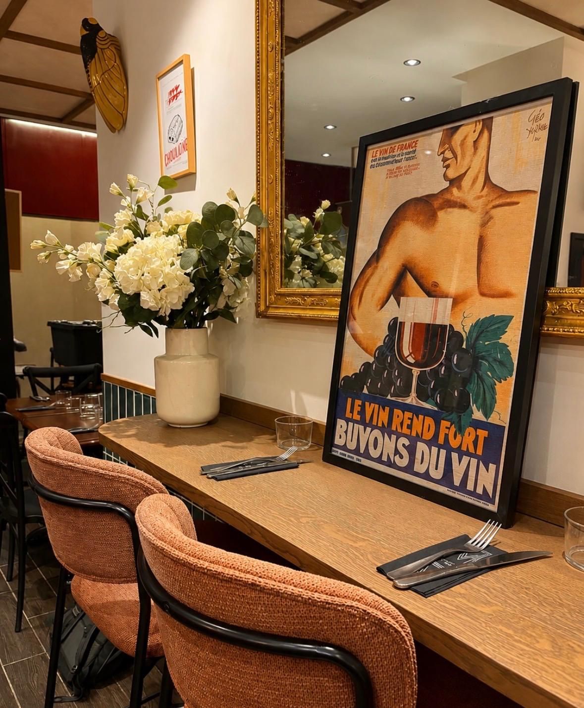 Muzette aménagement restaurant Lyon