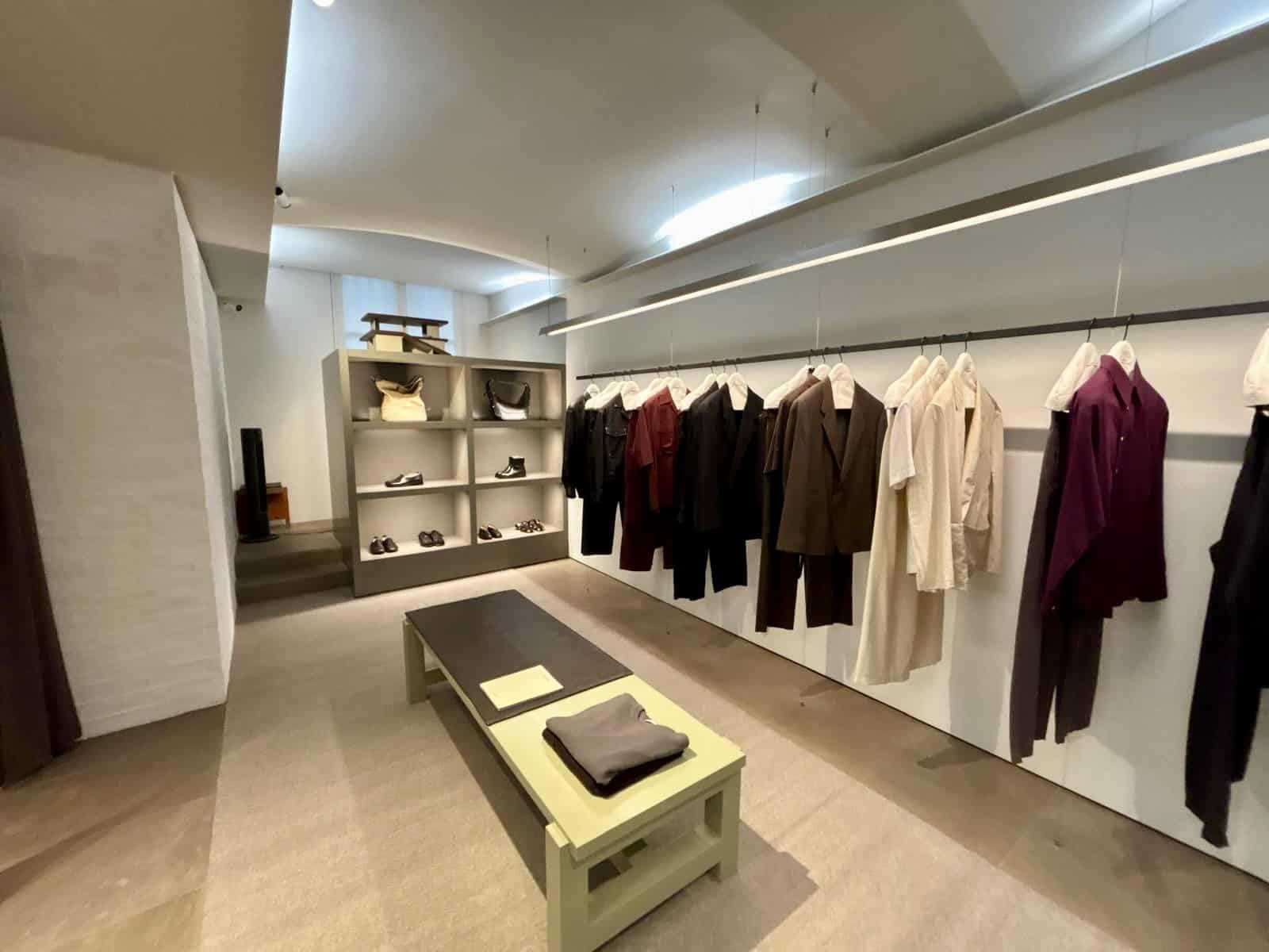 Aménagement boutique Lemaire Paris Aménagement boutique Lemaire Paris
